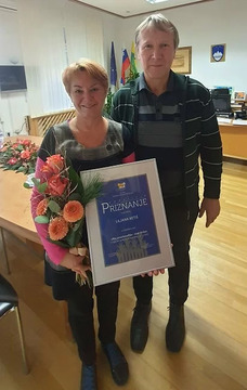 Podelitev priznanja Liljani Ketiš 2